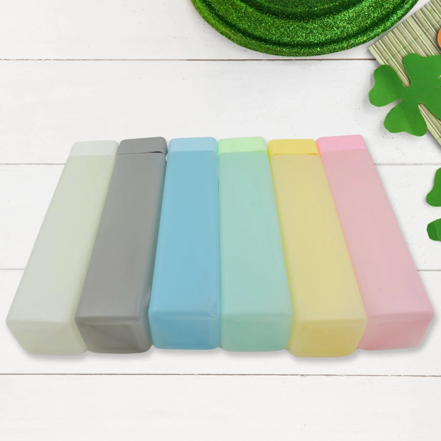 3 Bottle Set : Square Water Bottle (940ml each)