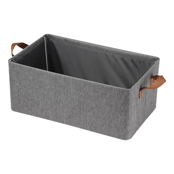 26L Collapsible Storage Basket with Steel Frame